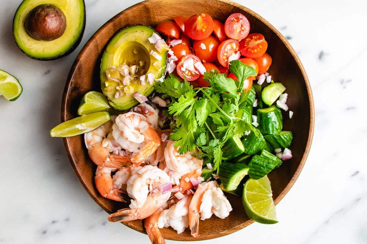 Avocado Shrimp Salad - Easy and Refreshing Summer Salad