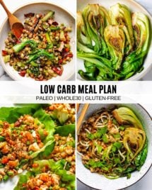 Whole30 meal plan blog post cover