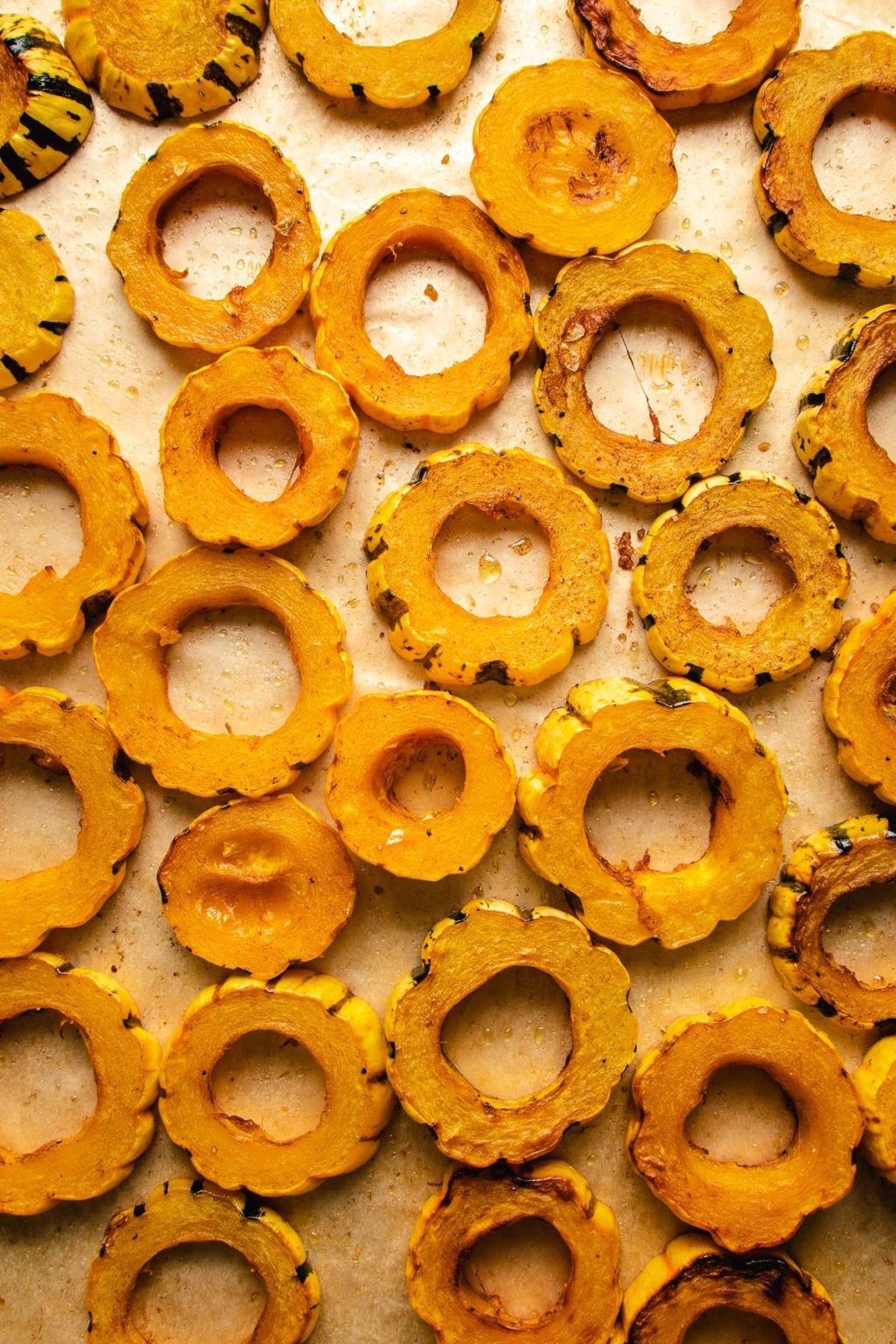 Roasted Delicata Squash (creamy lemon garlic sauce) I Heart Umami®