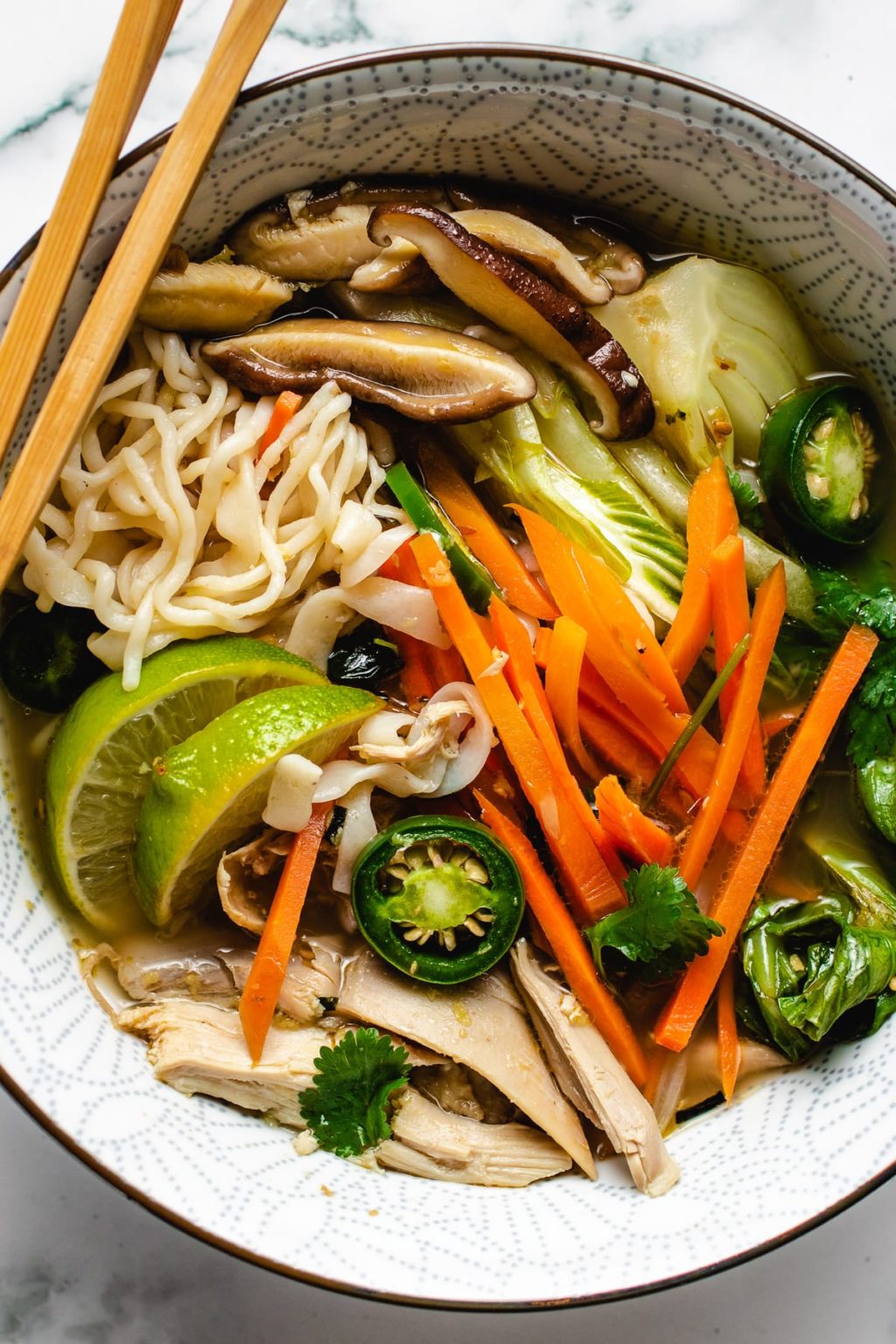 Asian Chicken Soup with Noodles I Heart Umami®