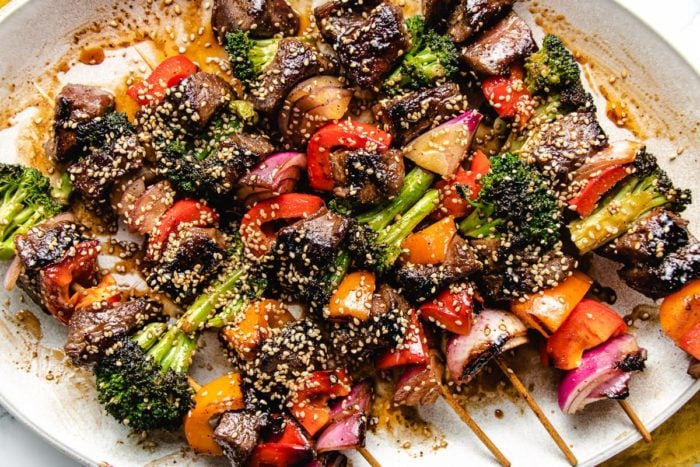 Beef Kabobs Recipe (Shish Kebabs!)