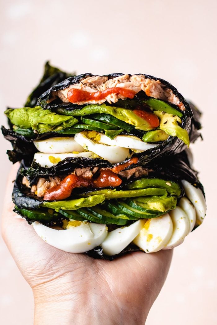 SUSHI WRAP HACK!!!, Tiktok Tortilla Wrap Sushi Version