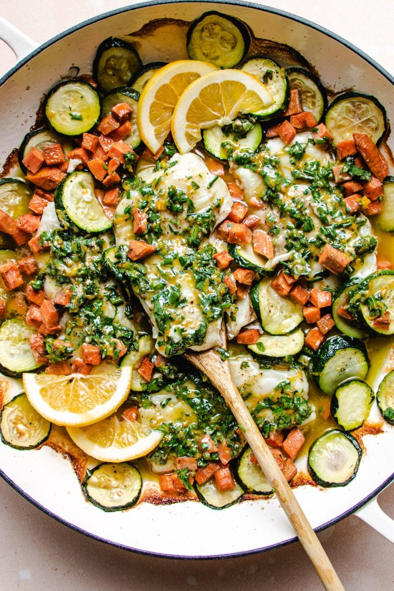 Tender Baked Cod with Lemon Herb Butter Recipe| I Heart Umami®