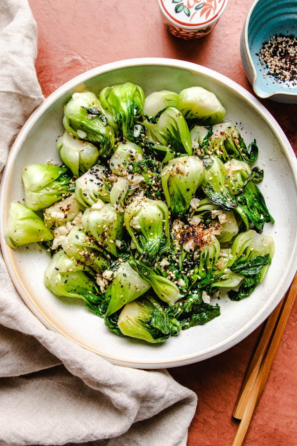 Bok Choy Stir-Fry (3-ingredient garlic sauce recipe) | I Heart Umami®