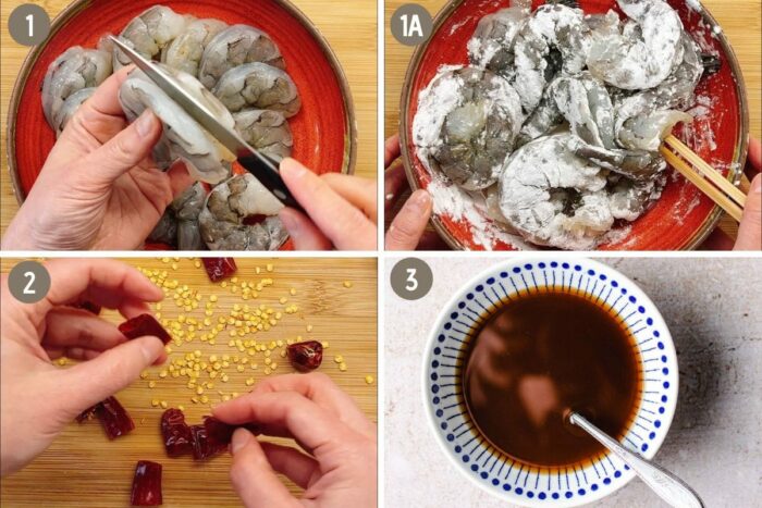 Step-by-step photo shows how to make this dish