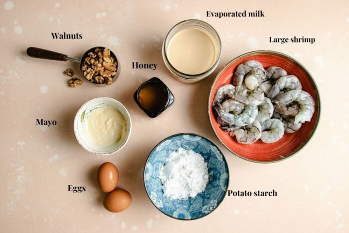 Photo shows ingredients needed to make this dish