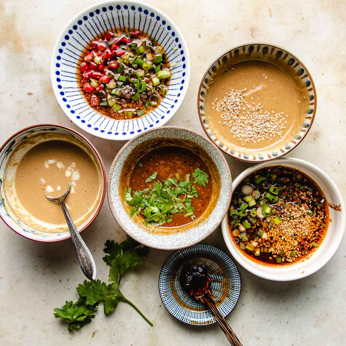 Hotpot Sauces (5 dipping sauce recipes)