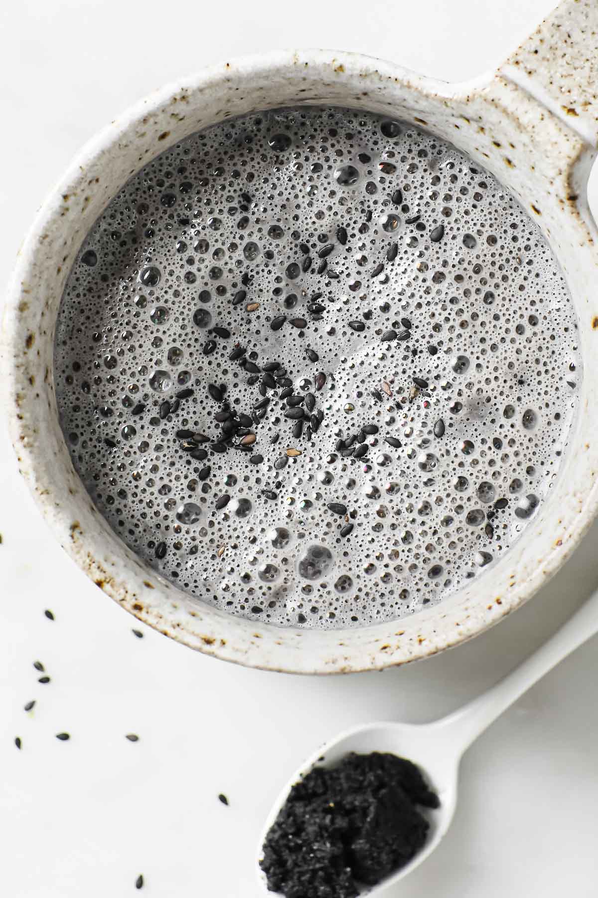 Creamy Black Sesame Milk - Minimalist Baker Recipes