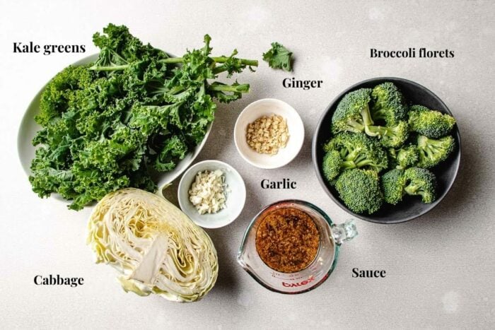 Photo shows ingredients needed to make the dish