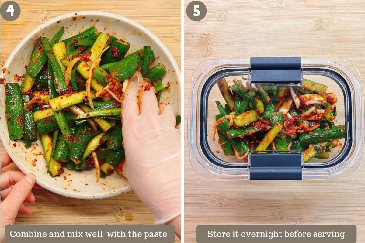 Easy Cucumber Kimchi (Oi Kimchi) I Heart Umami®