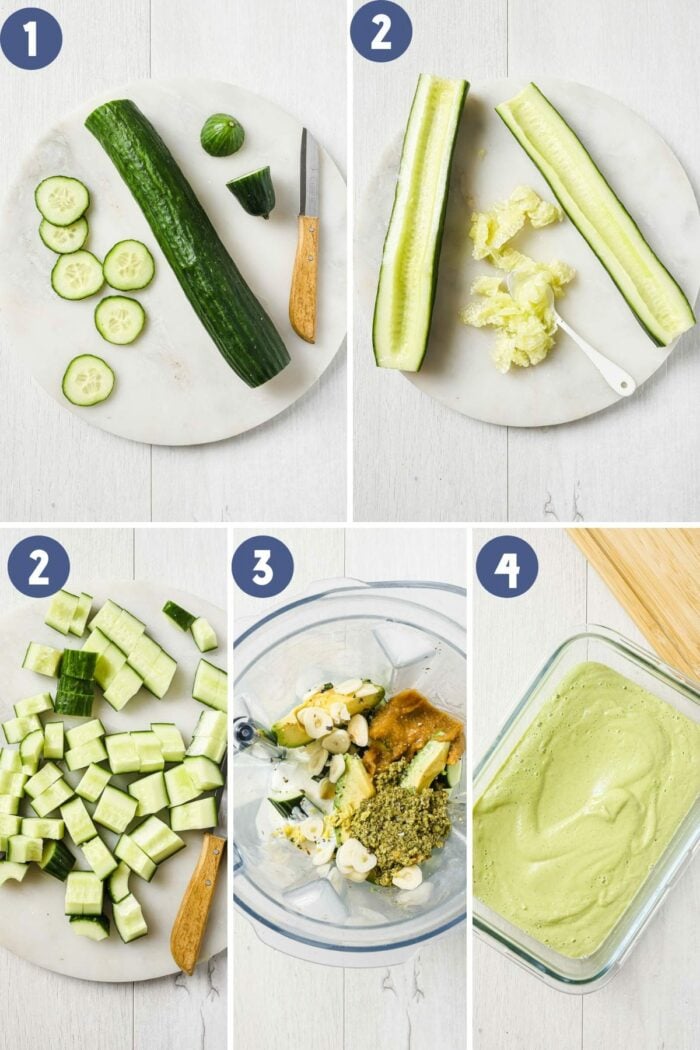 A step-by-step photo shows how to make the dish