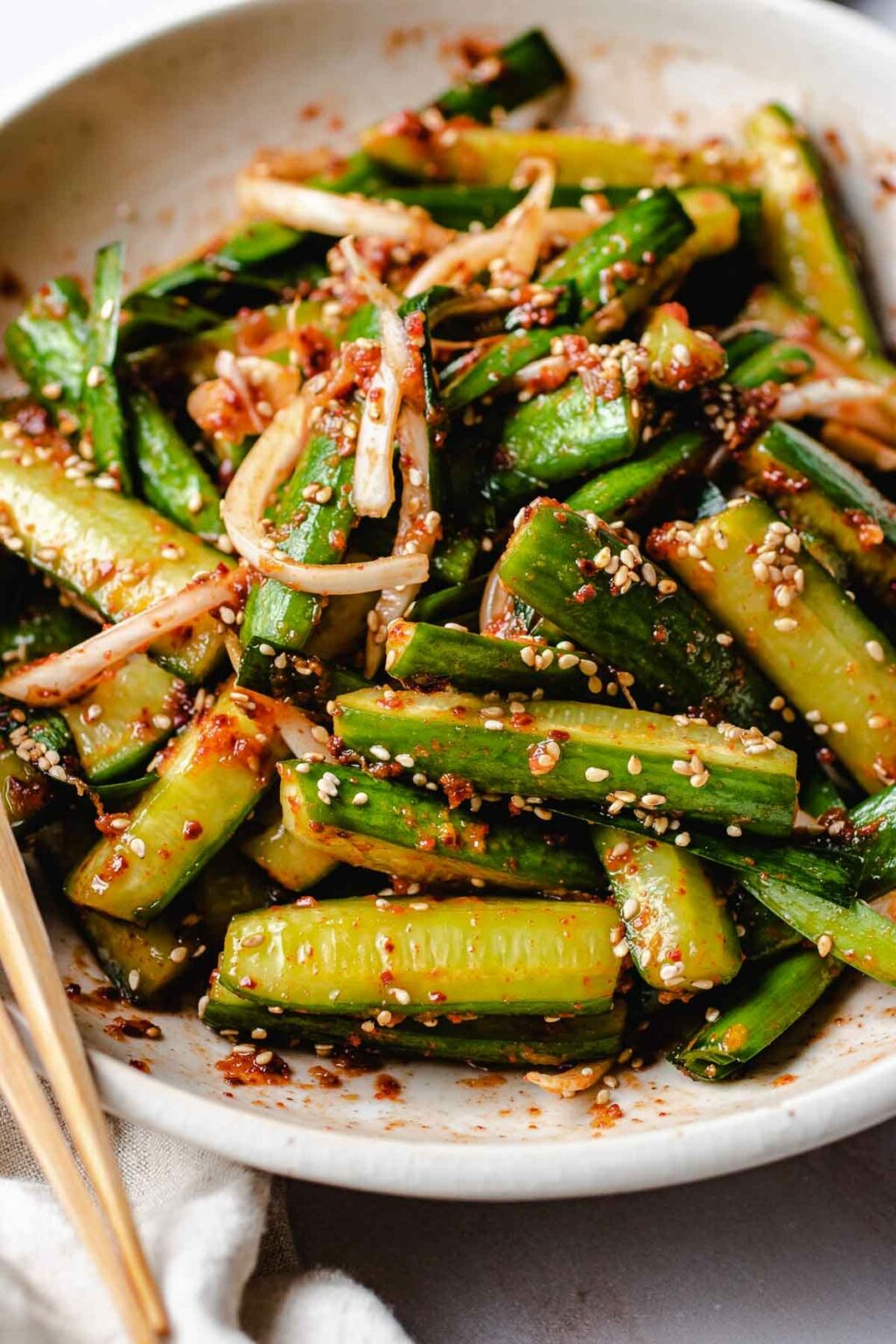 Easy Cucumber Kimchi (Oi Kimchi) I Heart Umami®