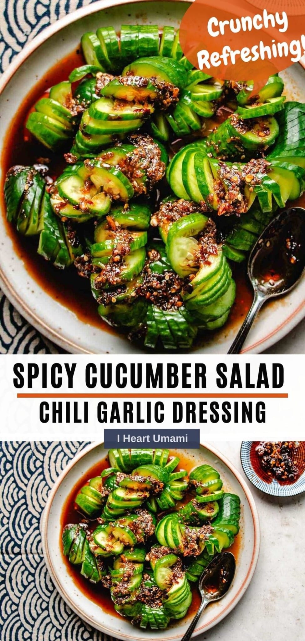 Crisp Simple Spicy Cucumber Salad Recipe Scene Photography Crisp Simple Spicy Cucumber Salad Recipe Scene Photography