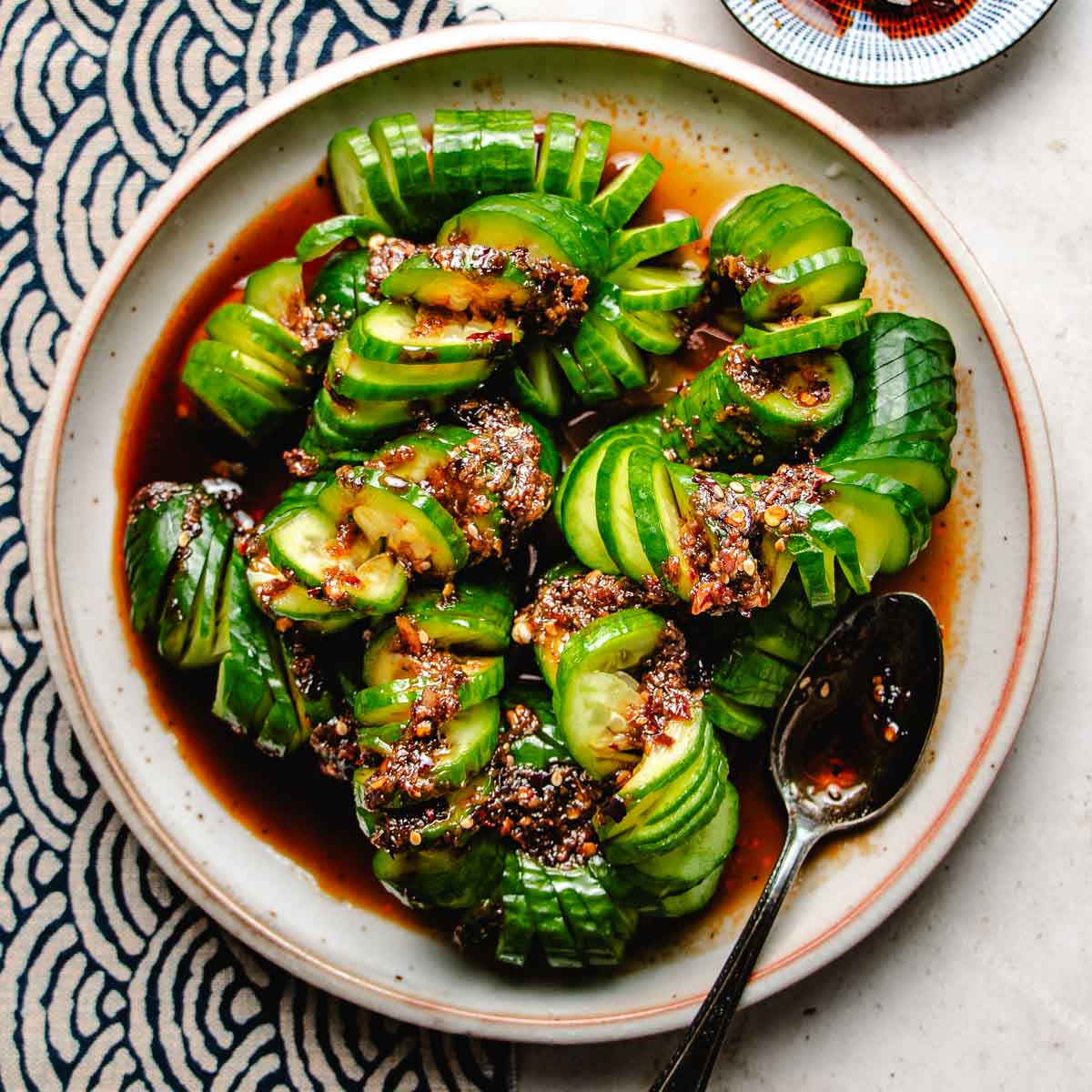 Spicy Asian Cucumber Salad