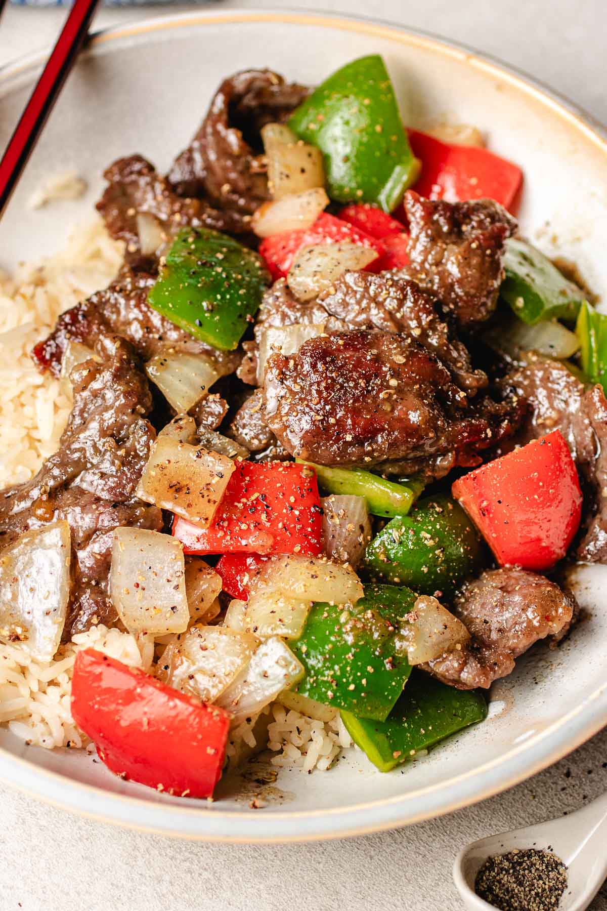 Black Pepper Beef (黑胡椒牛肉) I Heart Umami®