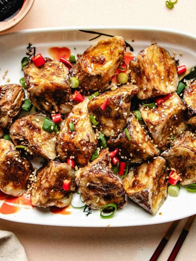 How to make Chinese eggplant in air fryer I Heart Umami®