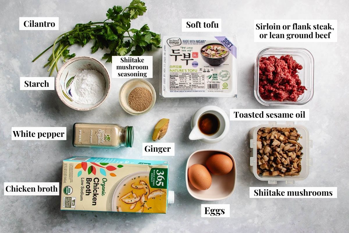 Photo shows ingredients used to make Westlake soup