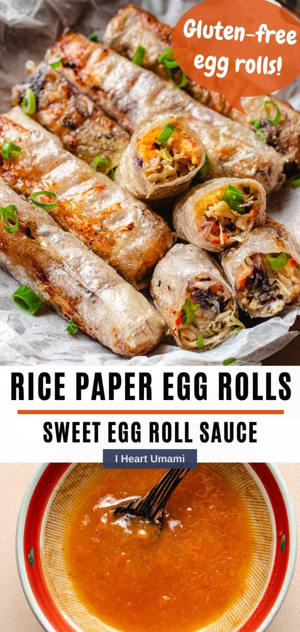 Rice Paper Egg Rolls (crispy, loaded with vegetables)