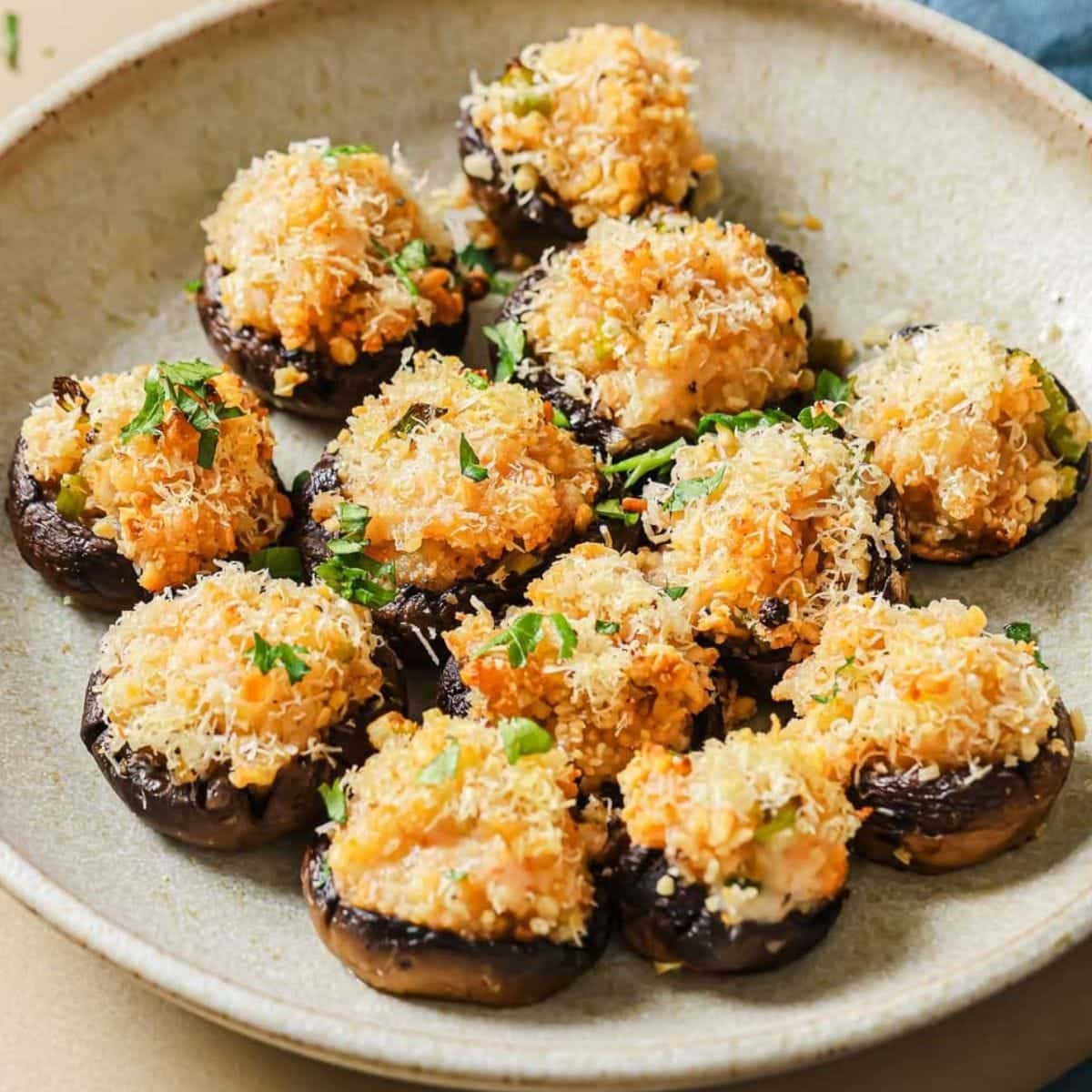 Shrimp stuffed mushrooms recipe-image