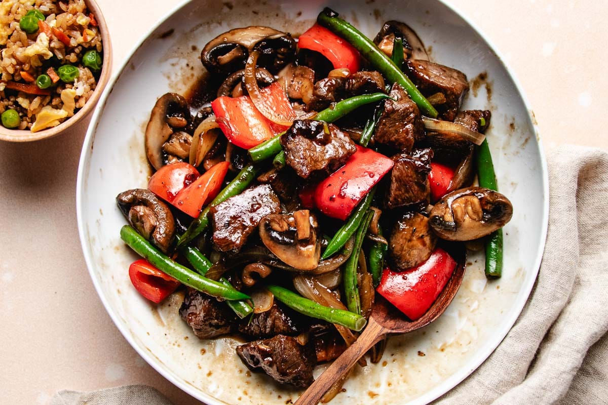 Black Pepper Angus Steak Panda Express (gluten-free, easy)