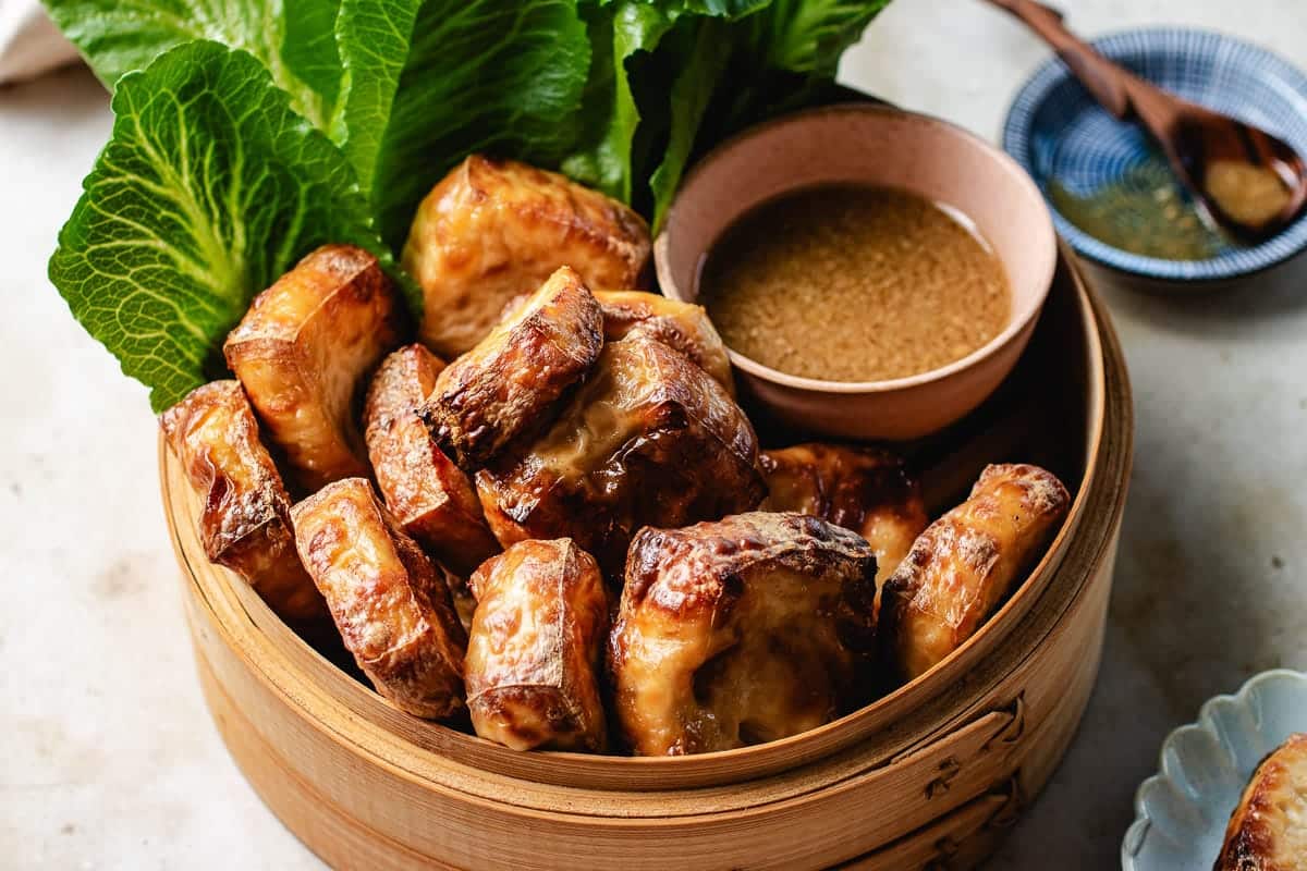 Tofu Puffs (air fryer or oven!) | I Heart Umami®