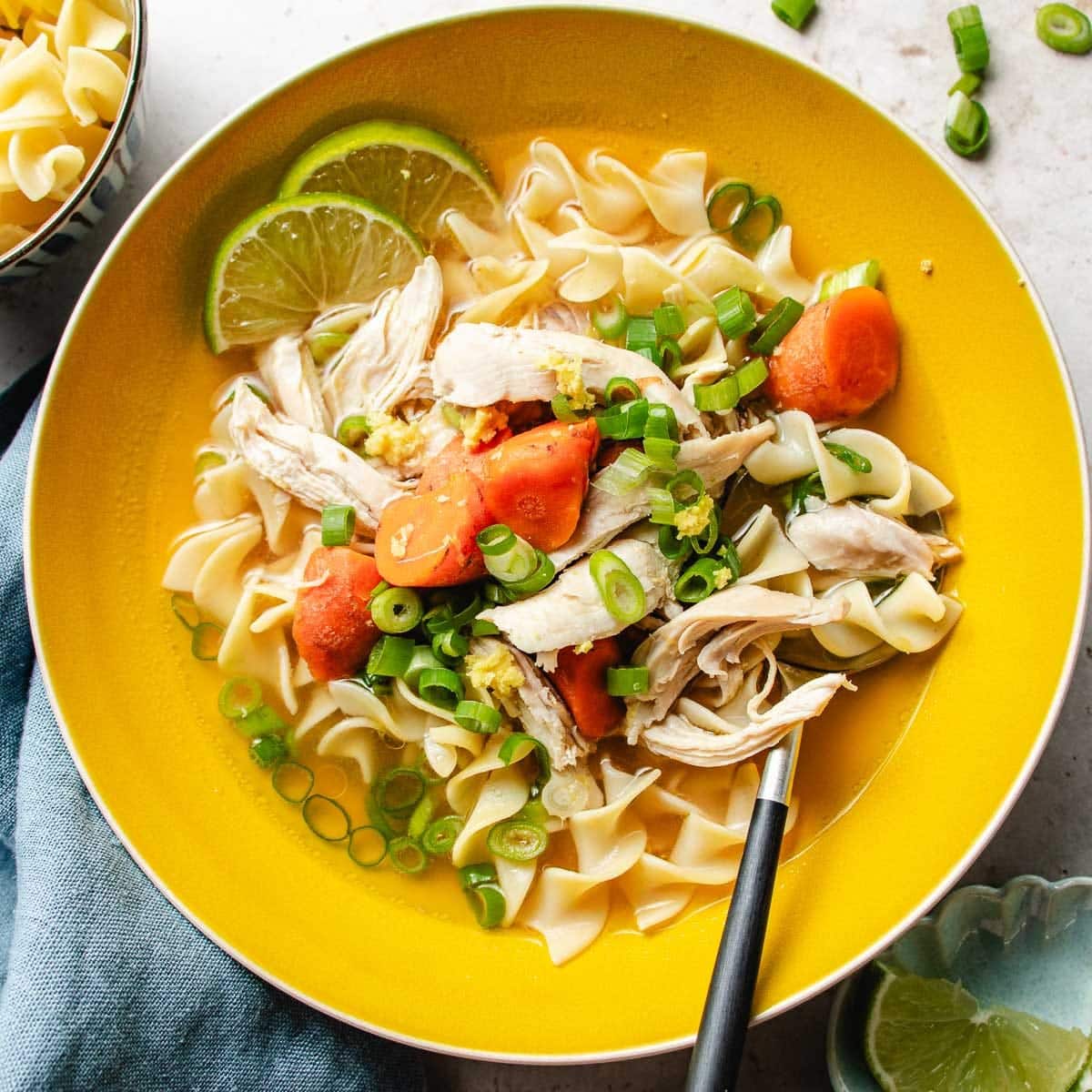 Chicken ginger soup recipe-image