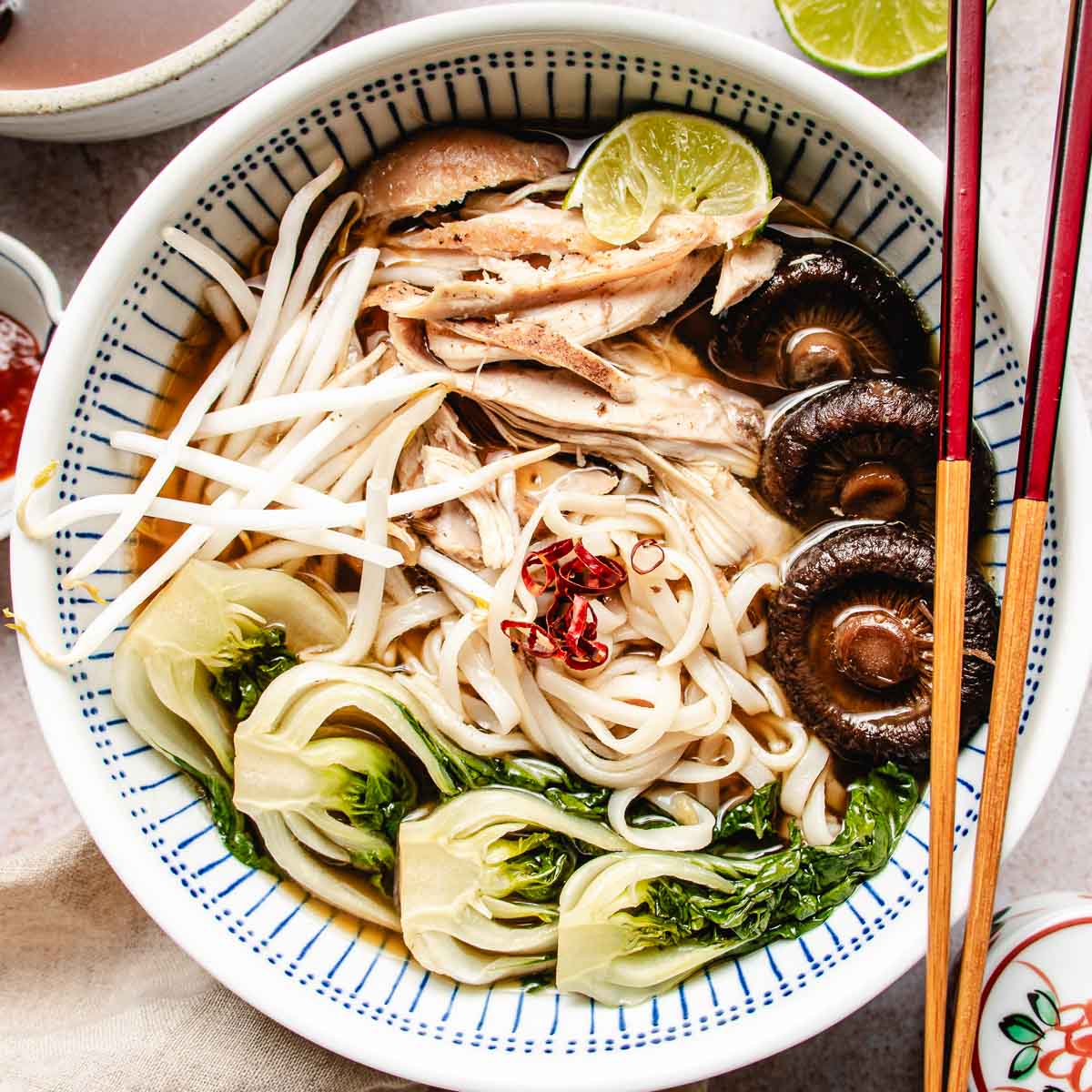 Turkey bone broth pho recipe-image