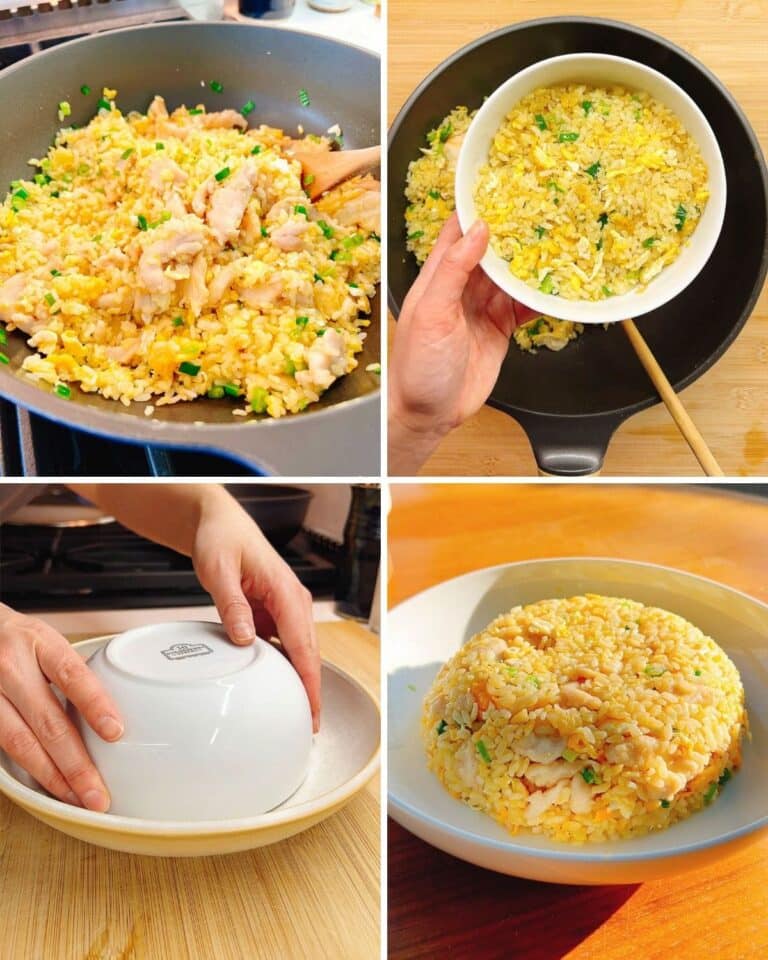 Din Tai Fung Chicken Fried Rice (Fluffy Egg-Coated Rice) | I Heart Umami®