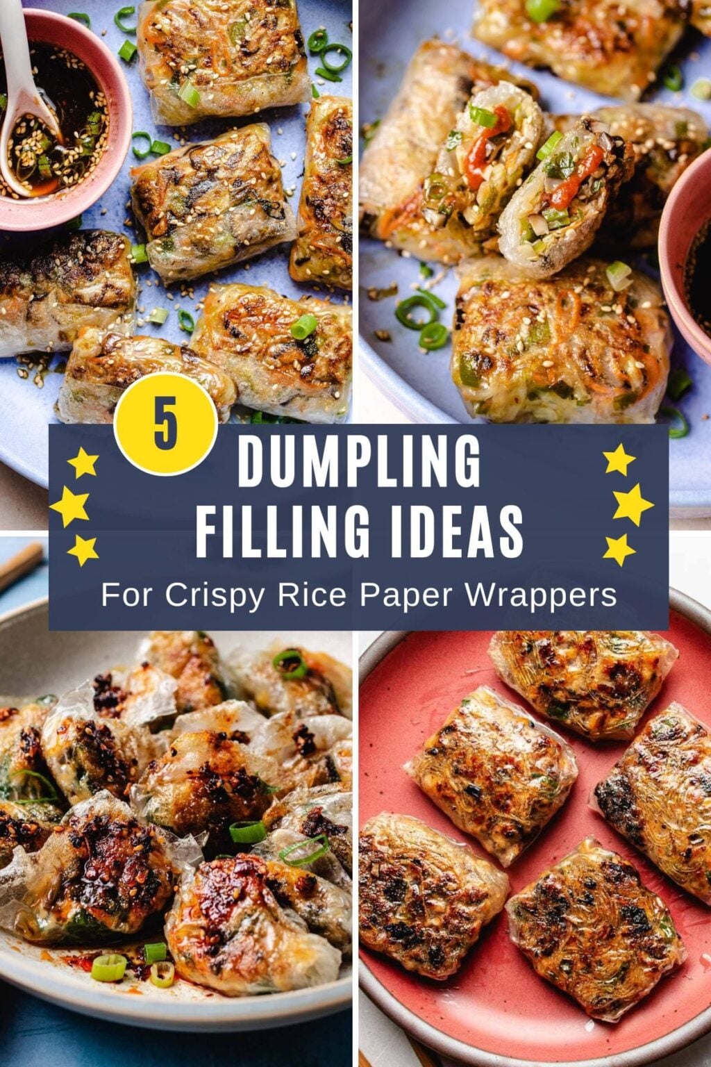 Best Dumpling Filling Ideas for Rice Paper (That Won't Tear) | I Heart ...